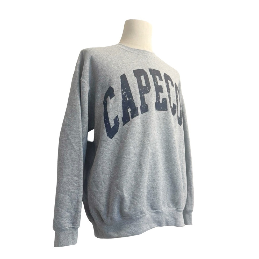 Sweet Claire Women’s Heather Gray Crewneck Sweater. Size S/M - Picture 3 of 11